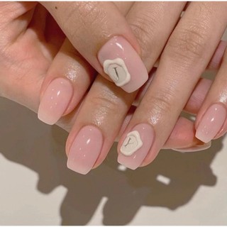 Sticker nail chữ làm con dấu hot trend