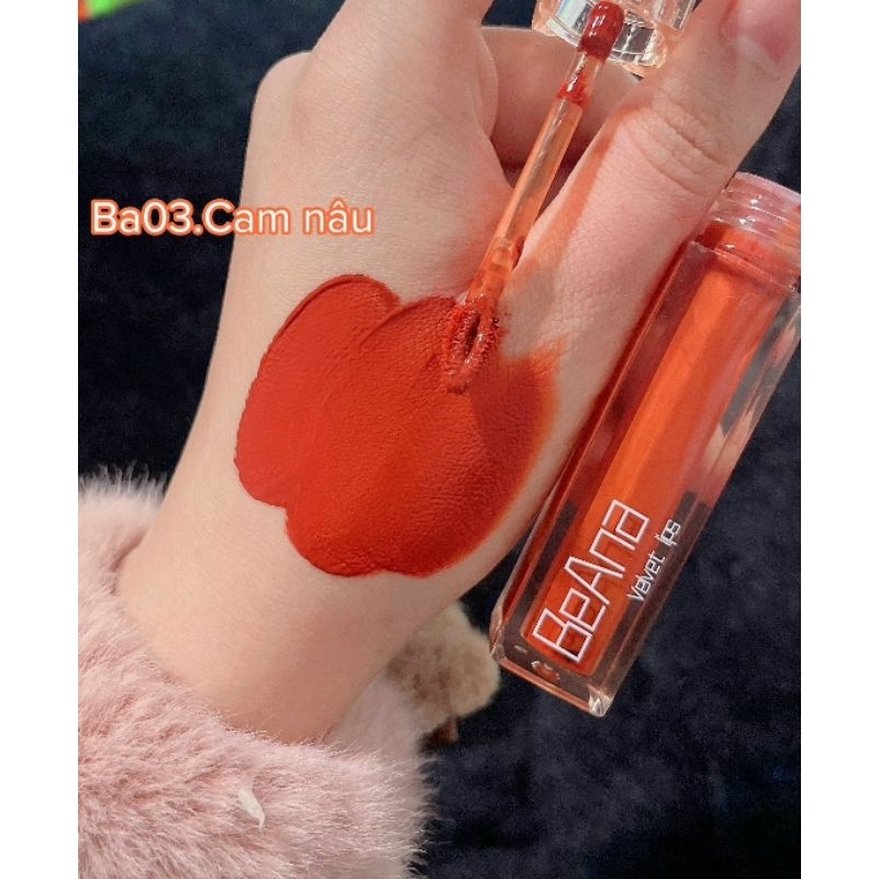 Son cam đất, son màu cam đất, son lì cam đất, son kem lì lâu trôi chính hãng, chất son mềm mướt, lên chuẩn màu son