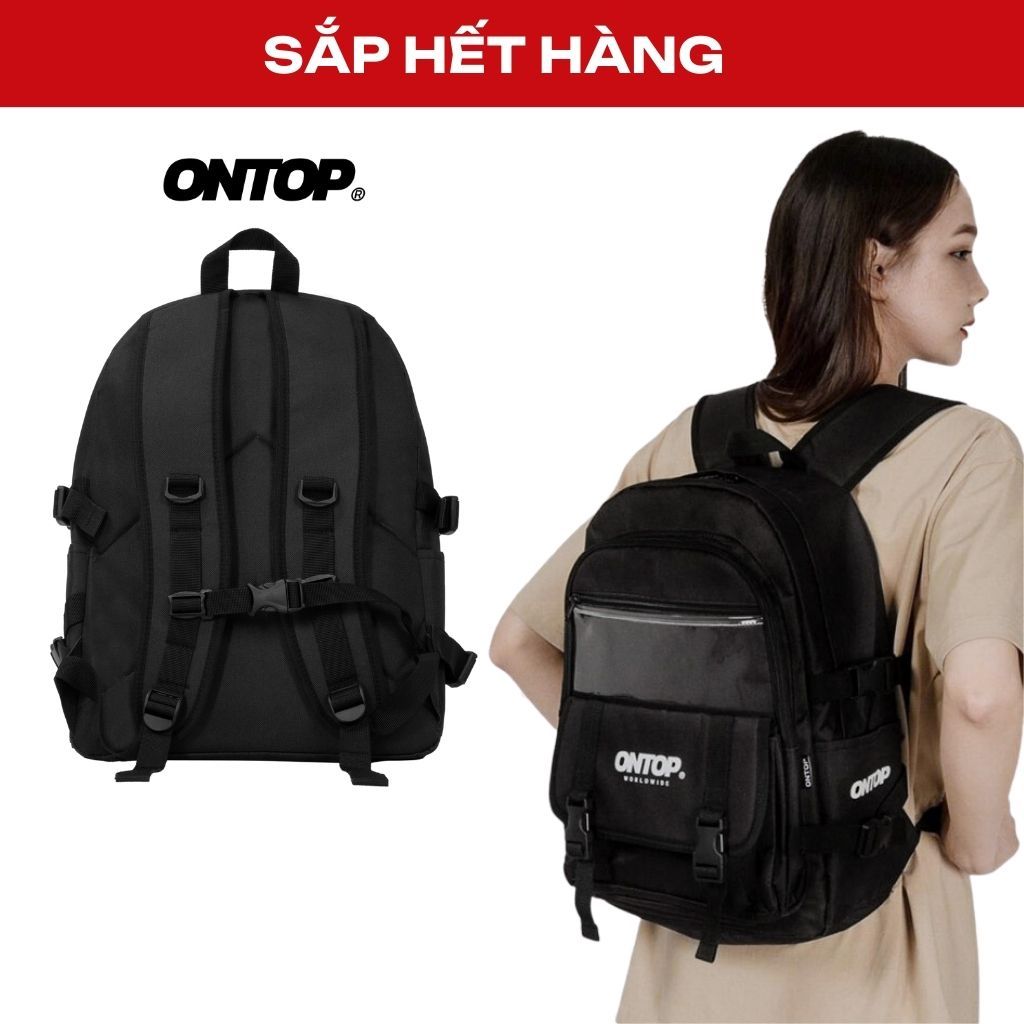 Balo đi học nam nữ giá rẻ local brand ONTOP - School Backpack O-P020