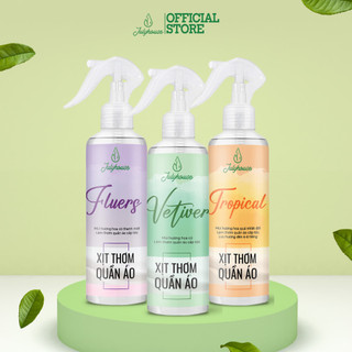 Xịt thơm quần áo JULYHOUSE dung tích 20ml/280ml thơm mát ngày dài