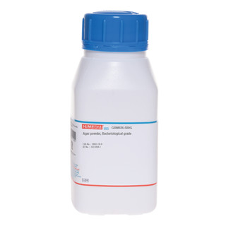 Agar powder Bacteriological Grade 500G GRM026 Himedia bột agar nuôi cấy vi sinh, agar vi khuẩn