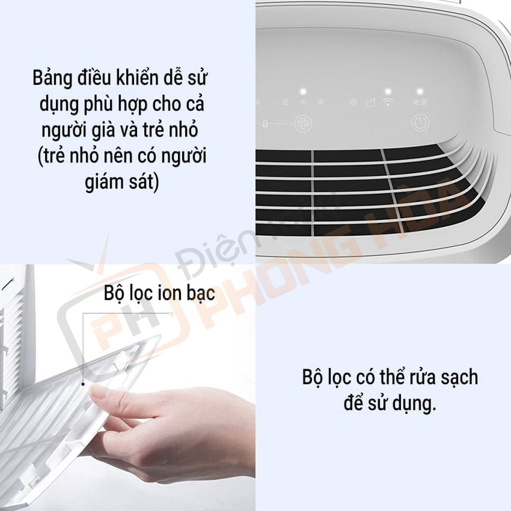 Máy hút ẩm Xiaomi Widetech 18L- BH 12 tháng