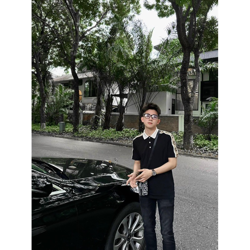 Áo polo GG phản quang hàng loại 1 full bao bì tag mác