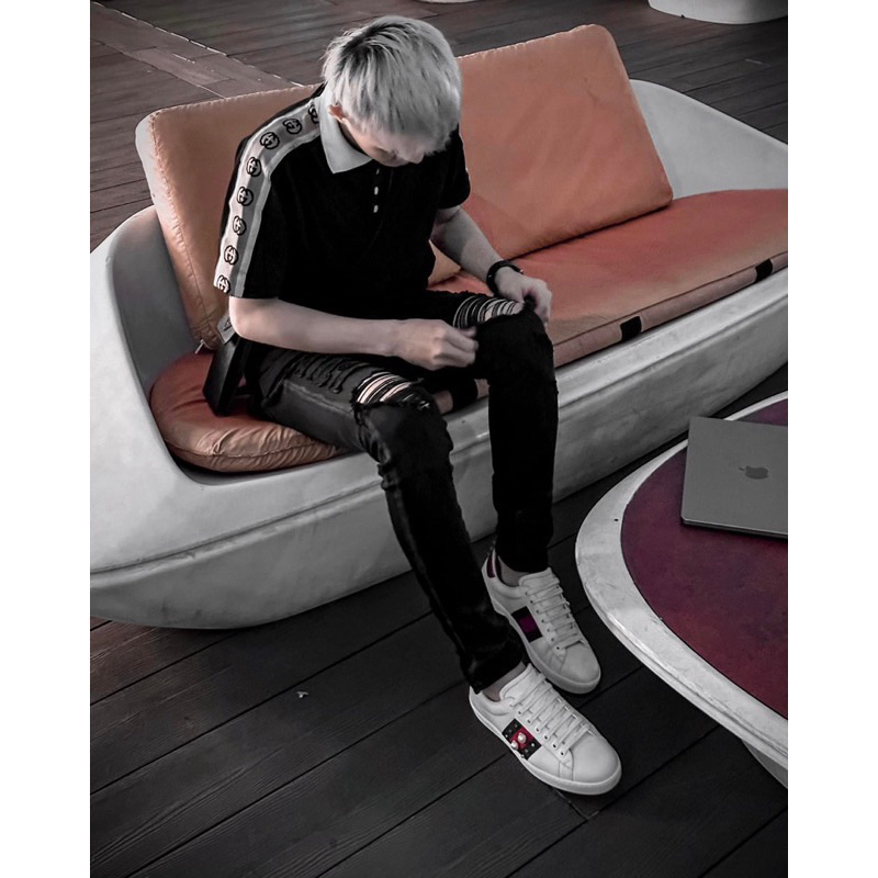 Áo polo GG phản quang hàng loại 1 full bao bì tag mác