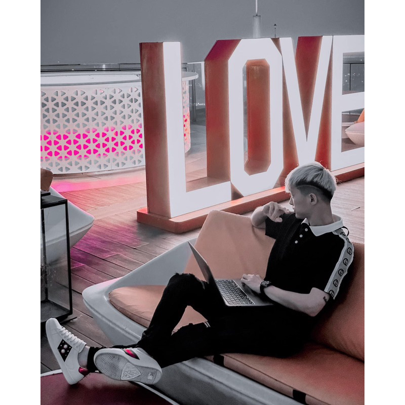 Áo polo GG phản quang hàng loại 1 full bao bì tag mác