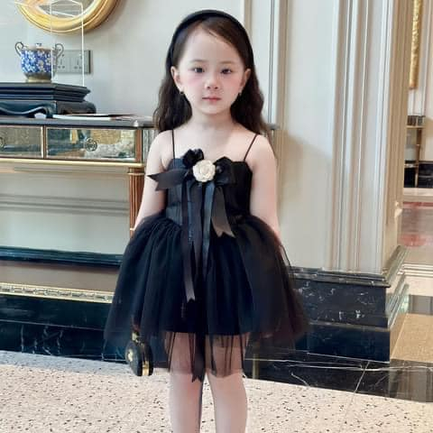 Đầm công chúa thiết kế sang chảnh, điệu đà, đi chơi cho bé gái.size 8-30kg