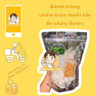 Bánh tráng chấm muối tắc