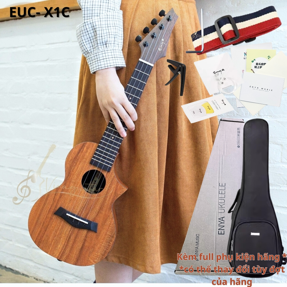 Đàn Ukulele Concert Enya X1 2023 - Kèm 8 món phụ kiện của hãng - Vinaguitar phân phối