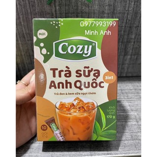 Trà sữa Anh quốc hòa tan 3in1 Cozy- Trà Matcha sữa Cozy - Trà giải khát thơm ngon, giải nhiệt