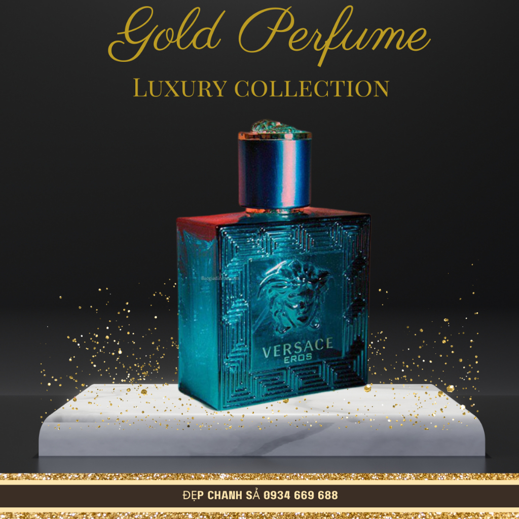 Nước Hoa Nam Versace Eros bản EDT dung tích 100ml - Dầu thơm nam tính lưu hương lâu hương thơm quyến rũ