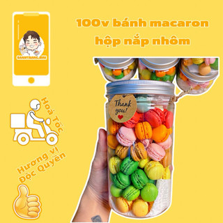 Bánh macaron ( 100v chọn vị mini size đựng trong hộp nhựa cao cấp )