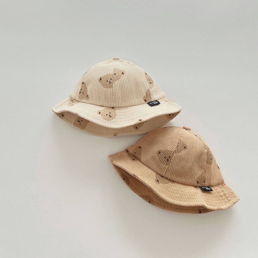 Mũ lưỡi trai, mũ vành gấu cho bé