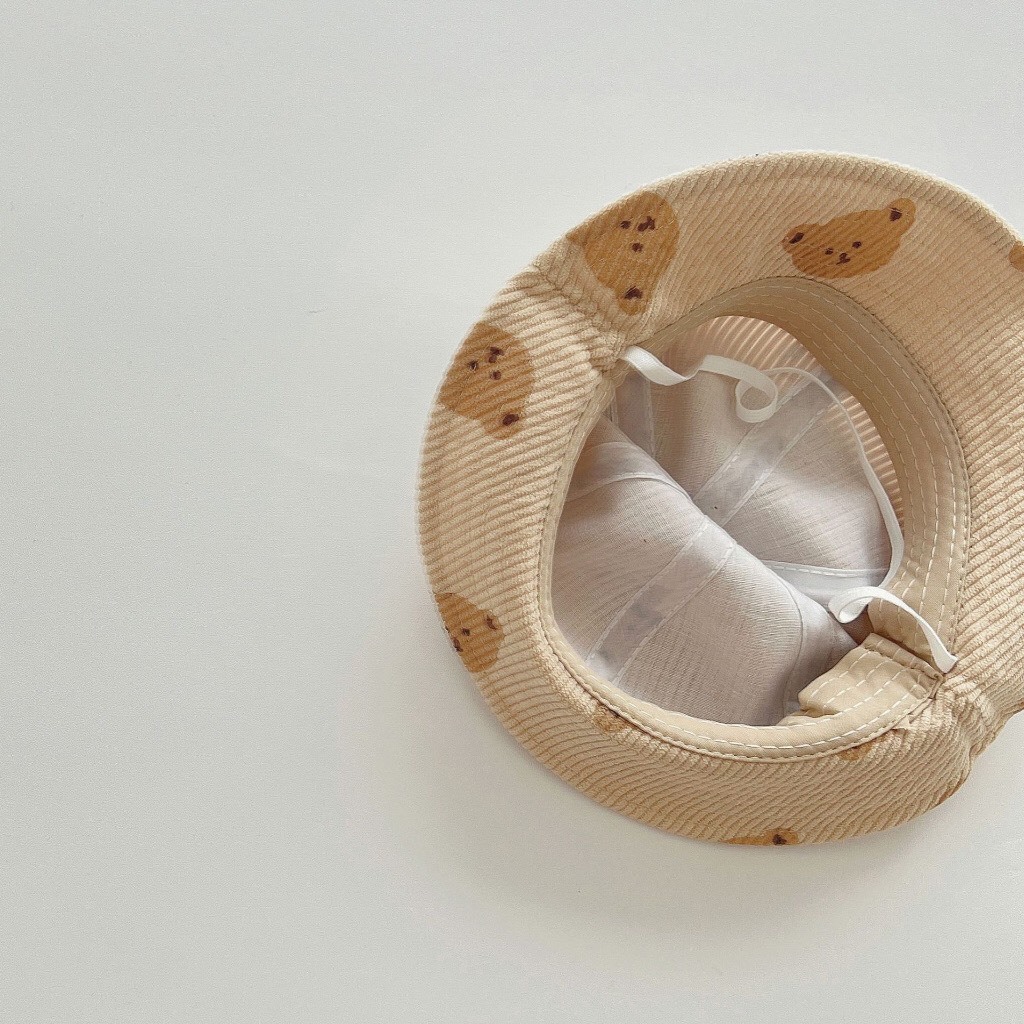 Mũ lưỡi trai, mũ vành gấu cho bé