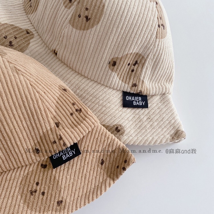 Mũ lưỡi trai, mũ vành gấu cho bé