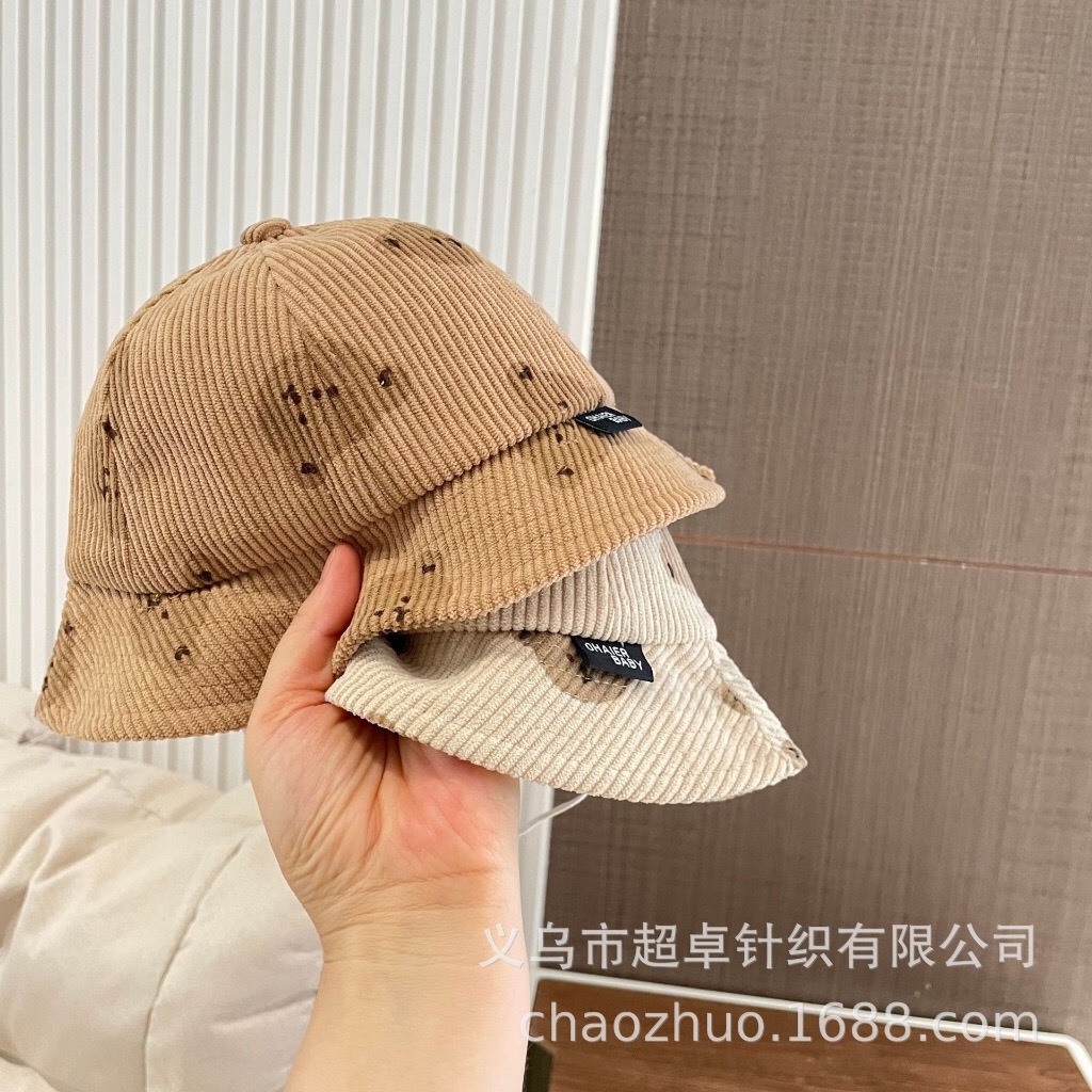 Mũ lưỡi trai, mũ vành gấu cho bé