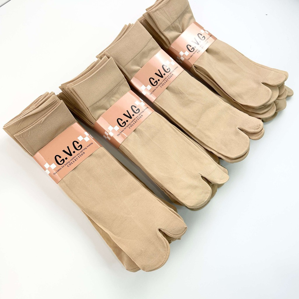 Tất nữ xỏ ngón chống nắng màu da cotton mềm êm chân, vớ nữ cổ ngắn chống nắng - TNXN1