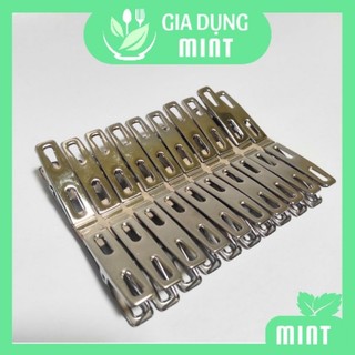 Combo 20 kẹp Inox kẹp quần áo, kẹp đồ dùng tiện lợi