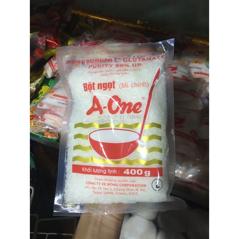 Mì chính  A-one 1kg, 400g