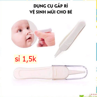 Gắp rỉ mũi cho bé đầu tròn ko đau