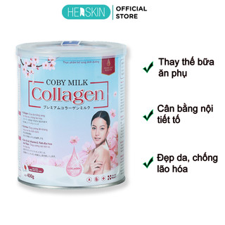 Sữa bột Collagen Coby Milk Herskin 400g bổ sung vitamin A, D, E, sữa non giúp đẹp da giữ dáng