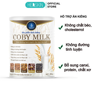 Sữa hạt dinh dưỡng Coby Milk Herskin 400g giàu chất xơ, giảm hấp thụ chất béo