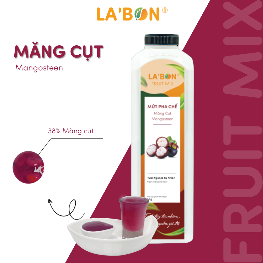 Mứt Pha Chế Măng Cụt LA'BON.