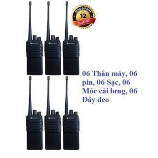 Bộ 6 chiếc bộ đàm chính hãng chất lượng cao motorola cp6688