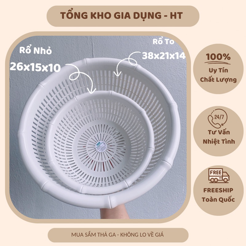Rổ Đốt Trúc HOKORI Cao Cấp