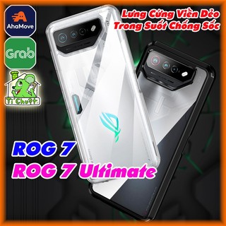 [Ảnh Thật] Ốp Lưng ASUS ROG7 / ROG 7 Ultimate Lưng Cứng Viền Dẻo Trong Suốt Chống Sốc