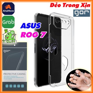 [Chính Hãng GOR-Ảnh Thật] Ốp Lưng ASUS ROG 7 Phone Silicon Dẻo Trong Suốt