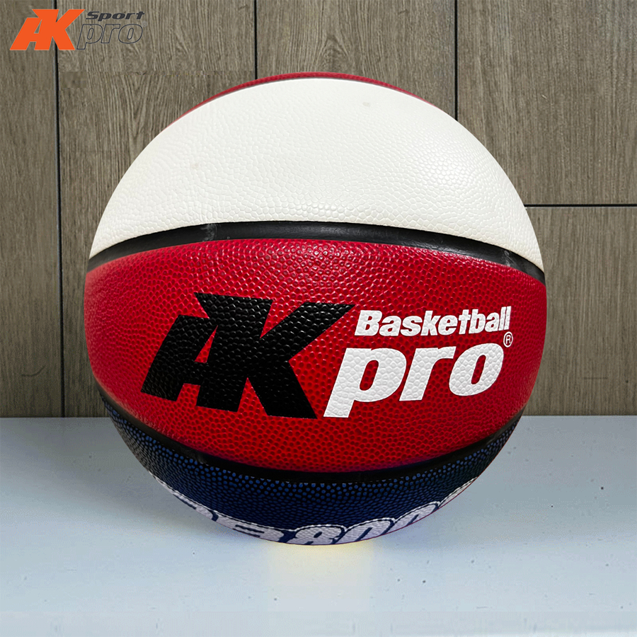 Banh bóng rổ Da AKpro AB8008 Chính hãng Đạt tiêu chuẩn thi đấu