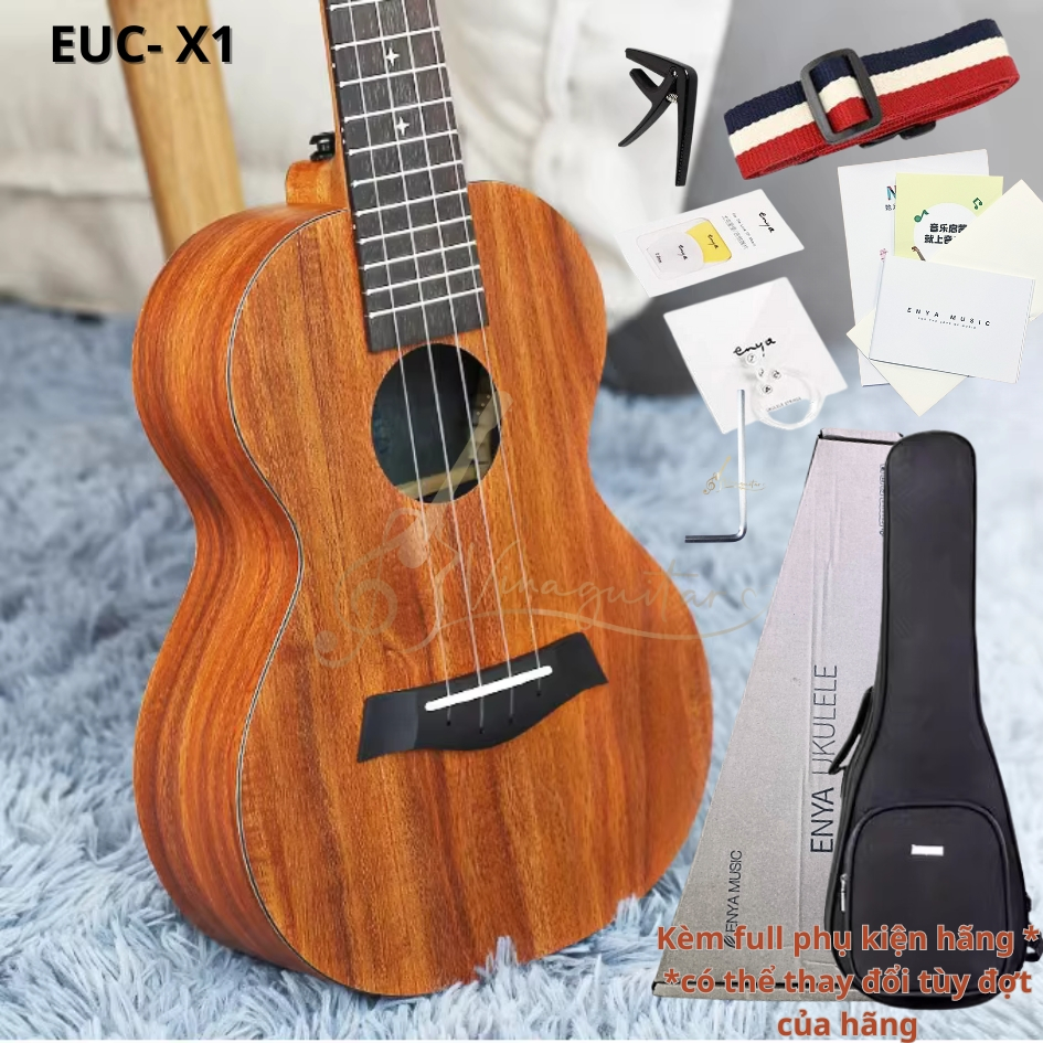 Đàn Ukulele Concert ENYA X1 - Tặng Kèm Full Phụ Kiện Hãng EUC X1 EUC X1C Smart SE