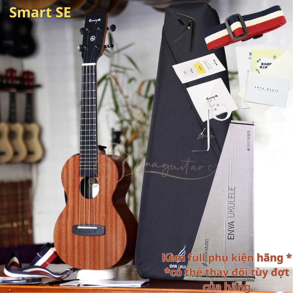 Đàn Ukulele Concert ENYA X1 - Tặng Kèm Full Phụ Kiện Hãng EUC X1 EUC X1C Smart SE
