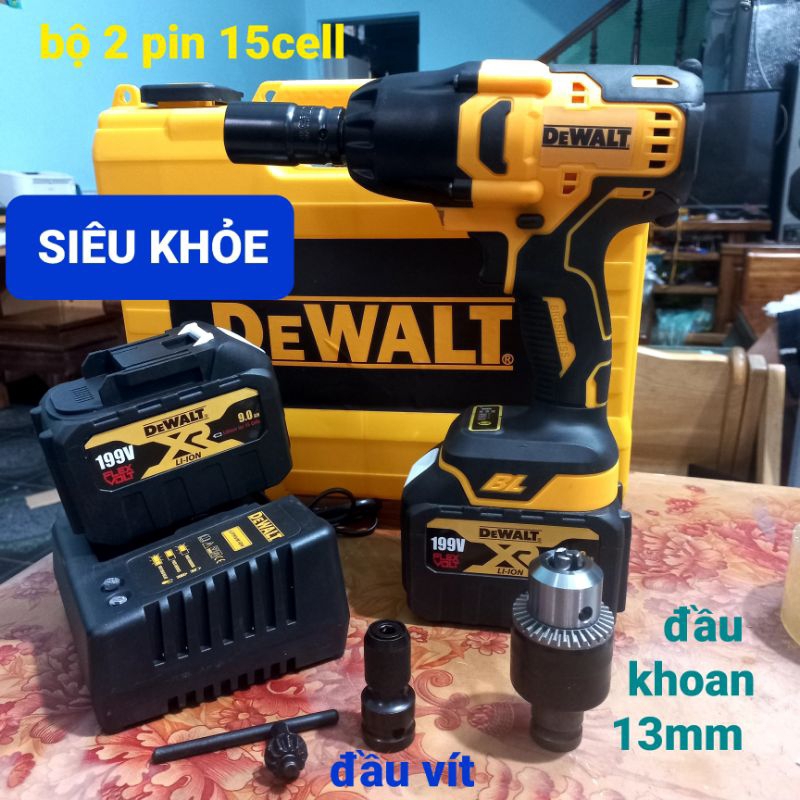 [ xả ] máy siết bu lông dewalt, máy siết ốc dewalt