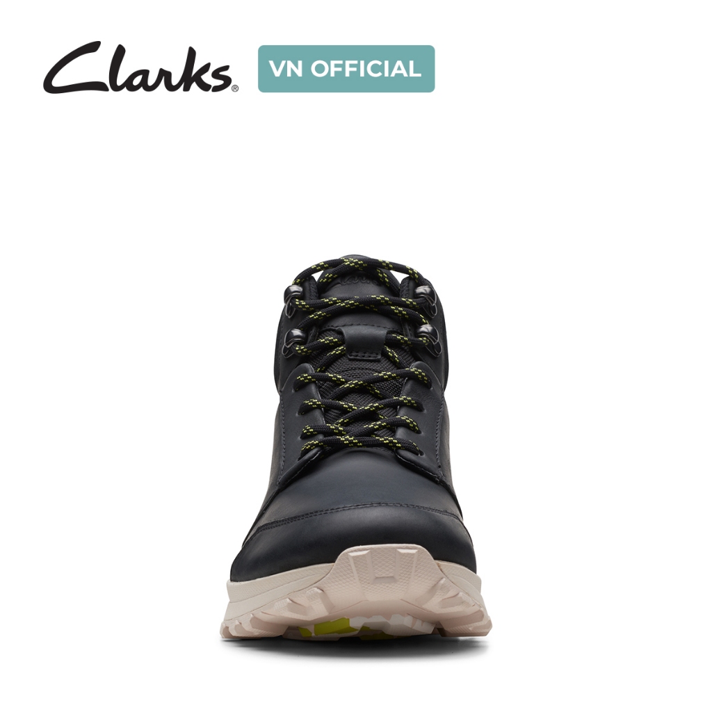 Giày bốt thể thao da nam Clarks ATL Trek Up WP màu Black