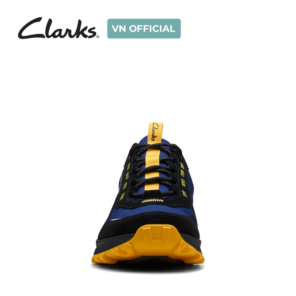 Giày Sneaker Da Lộn Nam Clarks ATLTrekWalkWP màu Navy Combi