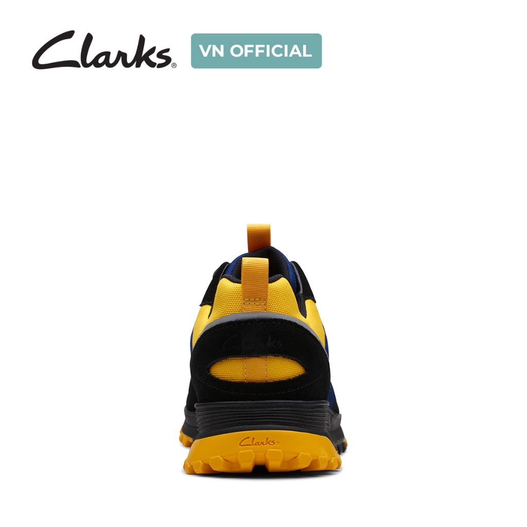 Giày Sneaker Da Lộn Nam Clarks ATLTrekWalkWP màu Navy Combi