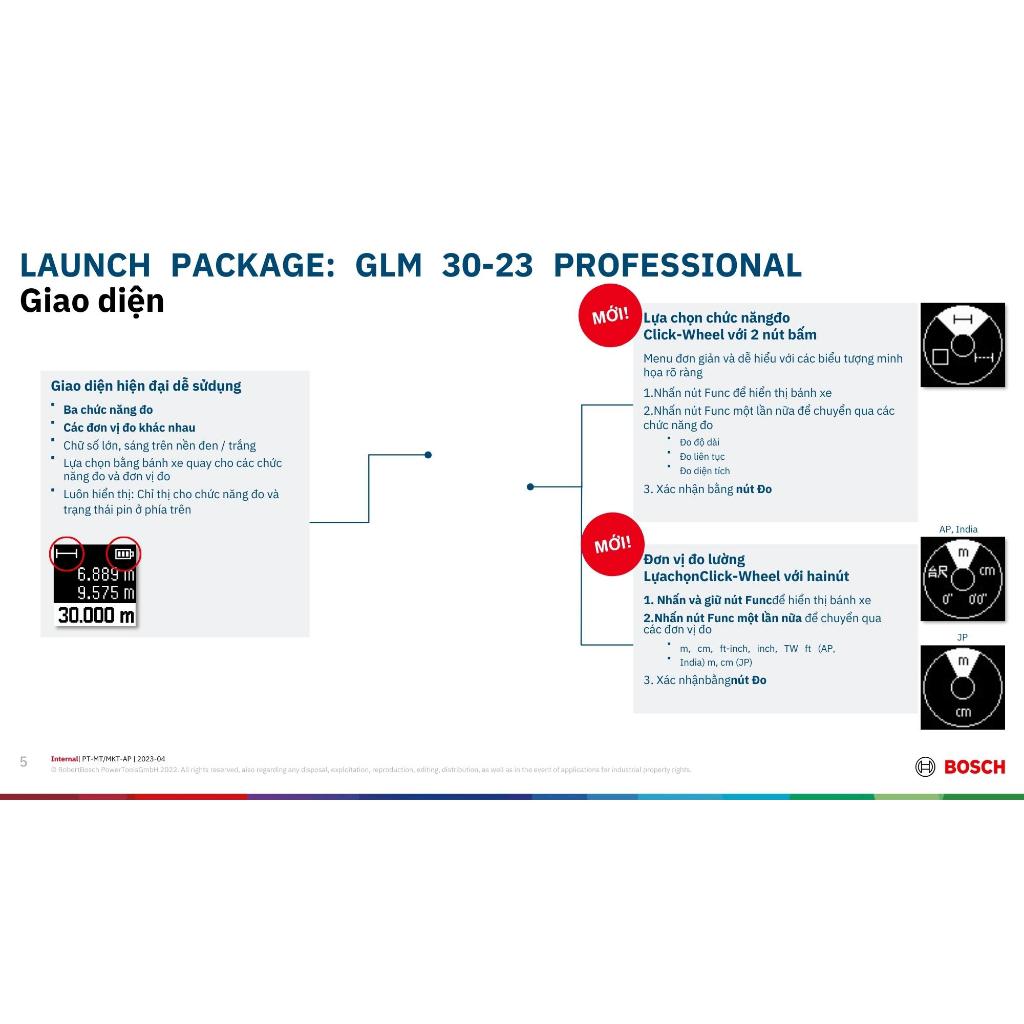Máy đo khoảng cách Bosch GLM 30-23 Professional