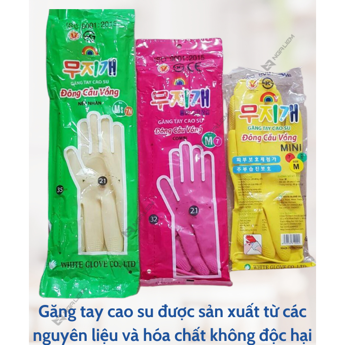 Găng Tay Cao Su, Bao Tay Cao Su Cầu Vồng Đủ Các Kích Thước  Bền, Tiện Dụng - Giá Tốt Nhất Thị Trường