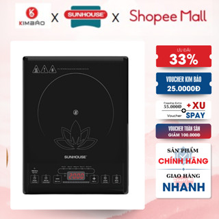 Bếp hồng ngoại cơ SUNHOUSE  SHD6011/SHD6013KB Công suất2000W- chính hãng bảo hành12 tháng