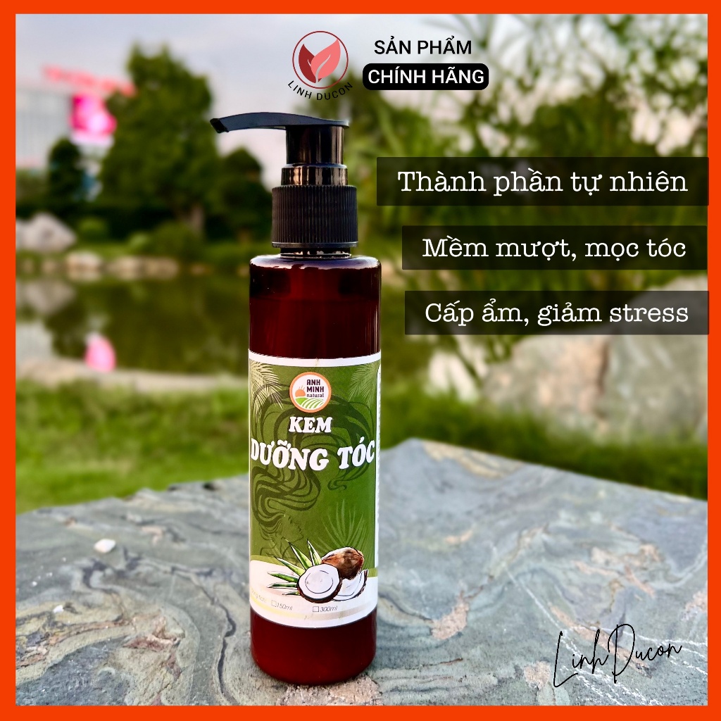Kem Ủ Tóc Thiên Nhiên Nha Đam Bơ Dừa Bưởi | Kem ủ phục hồi hư tổn, cung cấp dưỡng chất mọc tóc | Ánh Minh |Linhducon |09