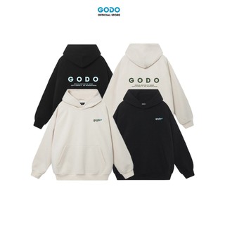 Áo hoodie godo form unisex chất nỉ bông dầy dặn,áo hoodie form rông nam nữ