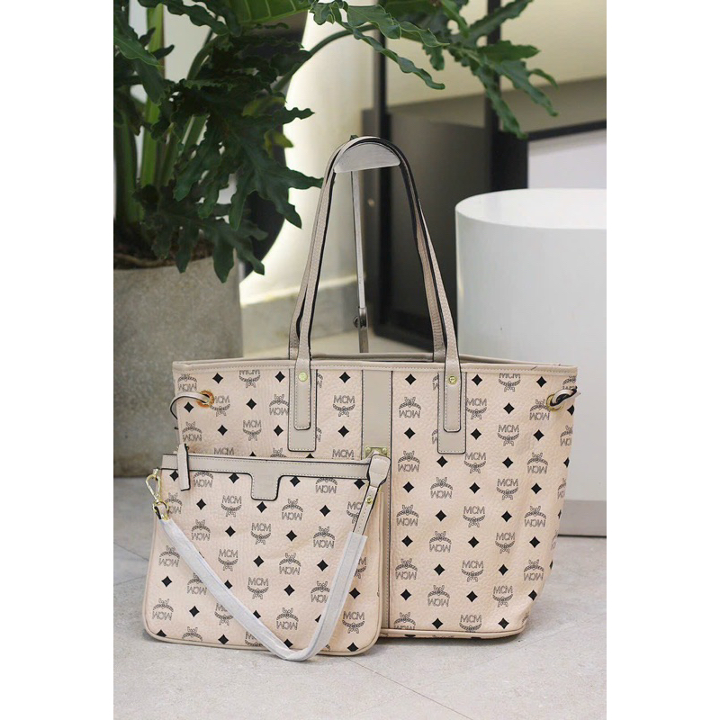 Túi mcm tote đeo vai nữ