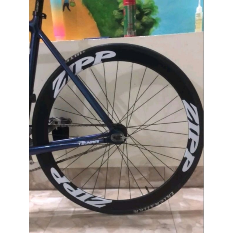 Tem ZIPP Dán Vành Xe Đạp 700c Thường, Phản Quang 3,4,5,6,7cm
