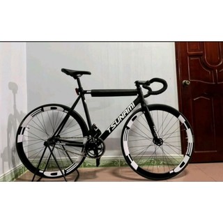 Tem HED dán vành xe đạp Fixed Gear bánh 700c 3,4,5,6,7cm (Set 8 Chữ)