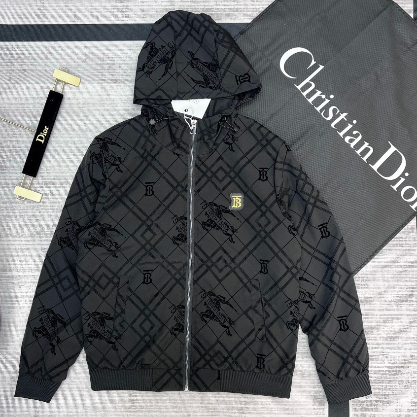 Áo Khoác Gió Nam BBR 2 Lớp Cao Cấp Hàng Chuẩn Fom Dáng 1:1 - Thời Trang Nam