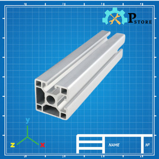 Nhôm định hình 2020/3030/4040 n2 tiêu chuẩn eu trắng kích thước 1 mét miễn phí cắt theo kích thước yêu cầu