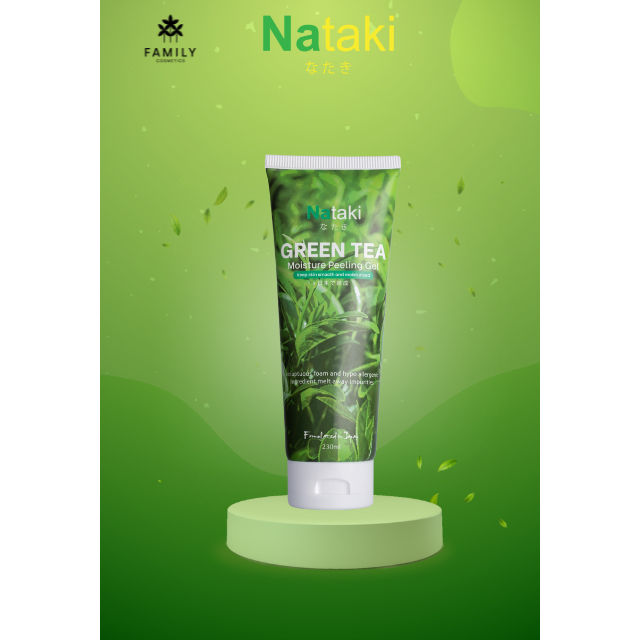 Tẩy Tế Bào Chết NATAKI Trà Xanh 230ml