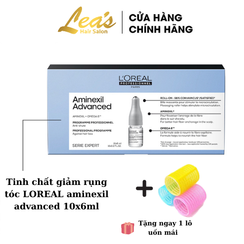 Tinh chất giảm rụng tóc LOREAL aminexil advanced 10x6ml