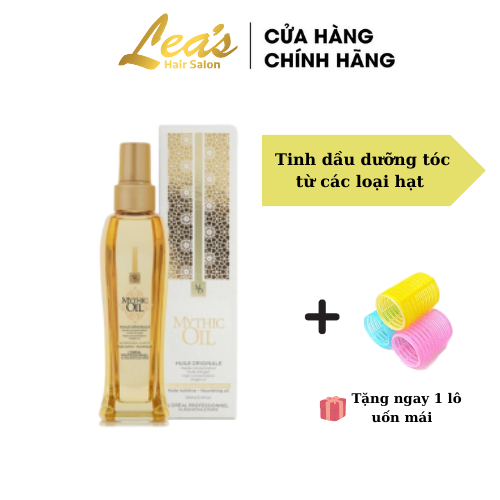 Tinh dầu dưỡng tóc từ các loại hạt LOREAL mythic oil nourishing oil -100ML